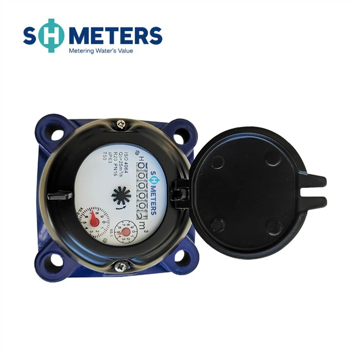 Class B Industrial Mechanical Water Meter Pulse Output Woltman Water Flow Meter