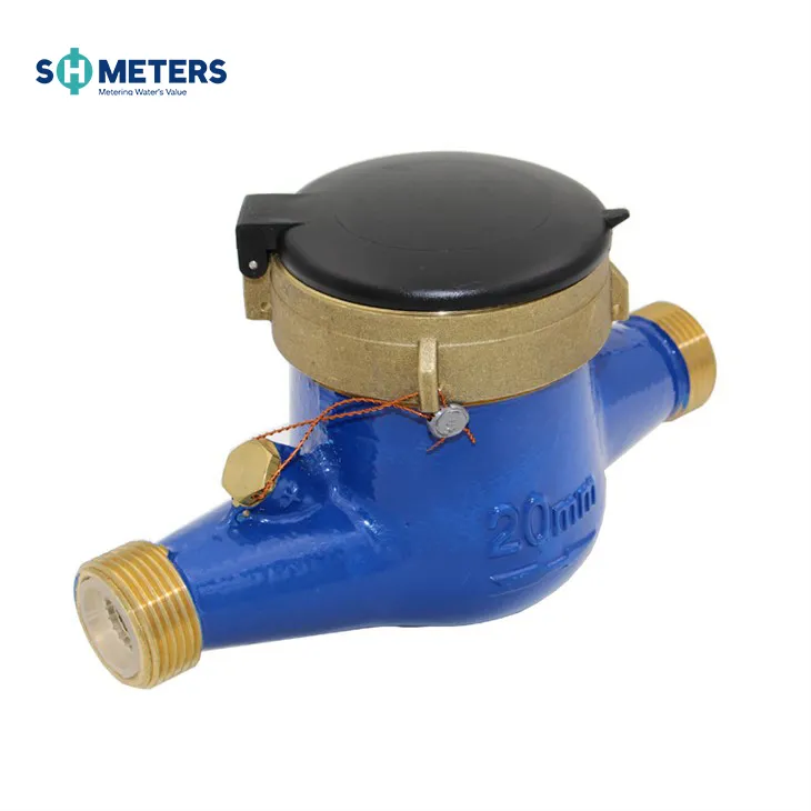 DN15 R160 Multi Jet Liquid Sealed Type Brass Water Meter