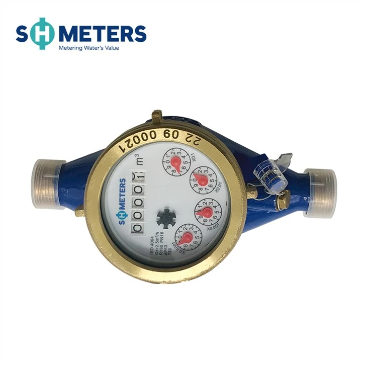 Dry-Dial Brass Body Water Meters Dry-Dial Brass Body Water Meters