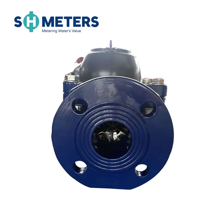 Horizontal Woltman Detachable Dry Dial Water Meter For House Use