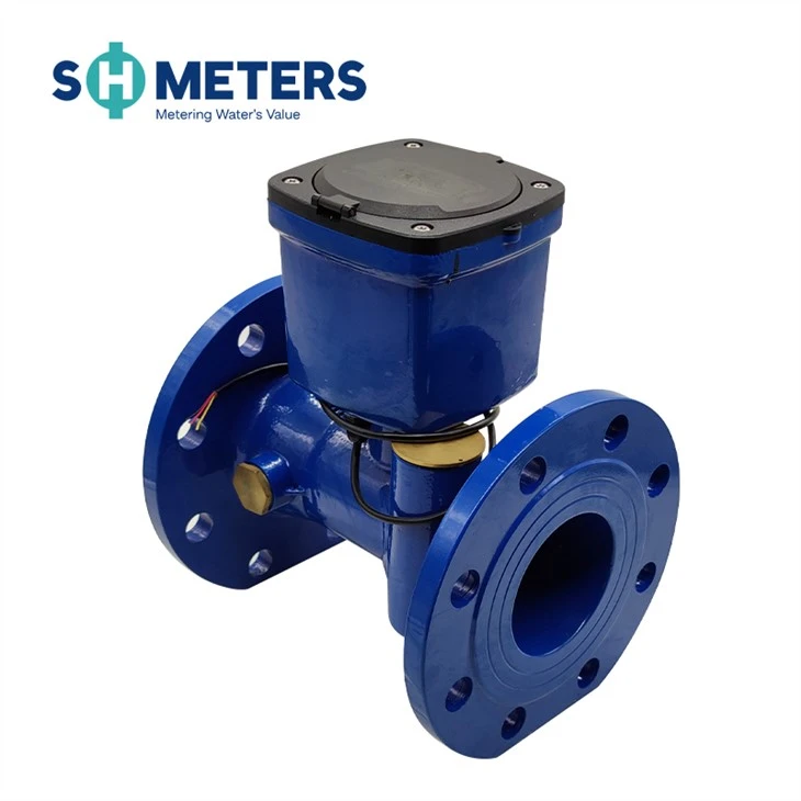 Portable Ultrasonic Brass Flow Sensor Water Meter