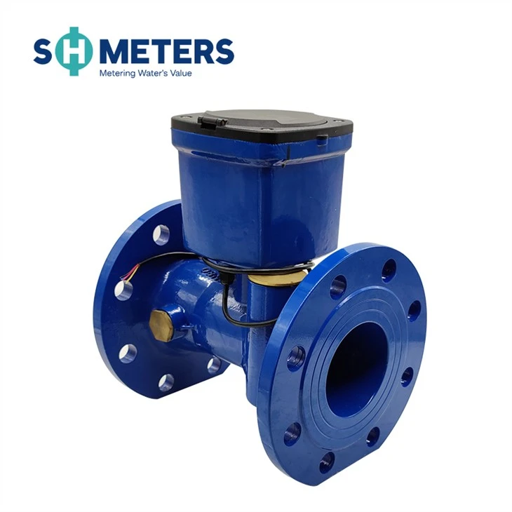 Portable Ultrasonic Brass Flow Sensor Water Meter