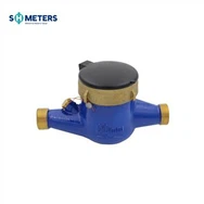15mm-50mm Laiton Classe B Sortie d’Impulsion Multijet Water Meter