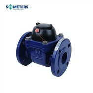 Compteur d'eau de turbine Woltman en fonte