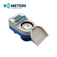 Dn15 Débitmètre numérique de compteur d’eau GPRS Smart Water Meter