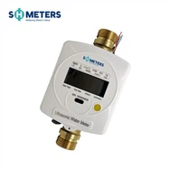 Fabricants de compteurs d'eau à ultrasons Lora à corps en laiton DN20