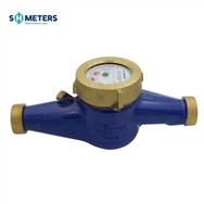 Compteur d'eau multi-jets en laiton, précision R80 (1/2" - 3/4")