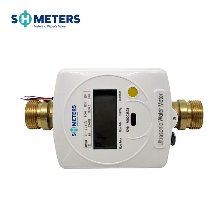 Smart 15mm-20mm Wired Mbus Ultrasonic Cold Water Meter