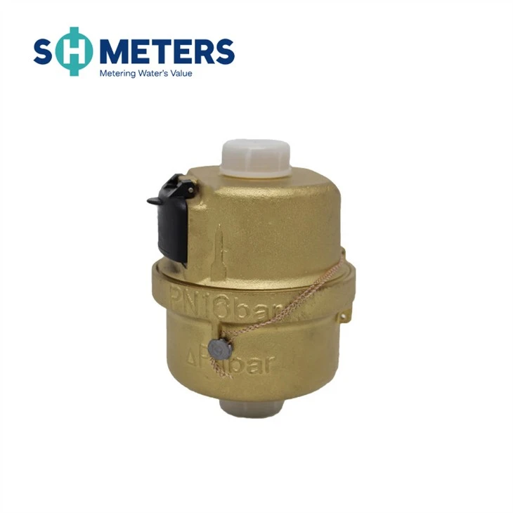Volumetric Piston Type Brass Water Meter