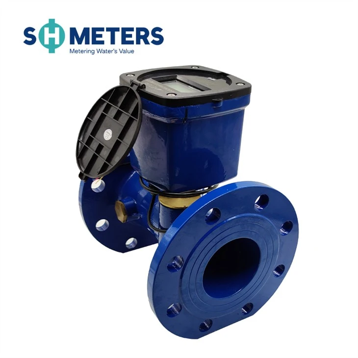 Wireless Remote Iso 4064 Class B Digital 200mm Flange Ultrasonic Smart Water Meter