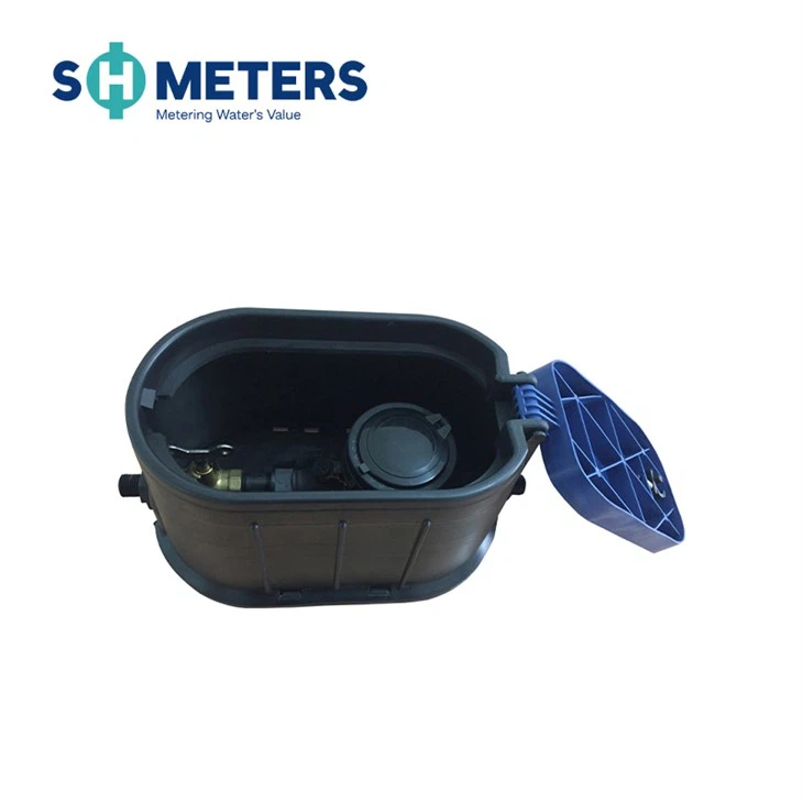 Couvercle de boîte de compteur d'eau avec matériau PP/PV