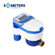 Compteur d'eau intelligent à commande prépayée avec vanne d'eau