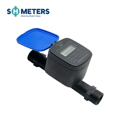 Compteur d'eau à lecture à distance R400 Compteur d'eau à ultrasons avec batterie