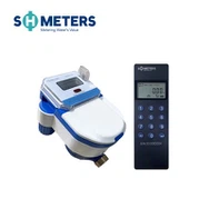 Corps en laiton de compteur d'eau intelligent prépayé STS